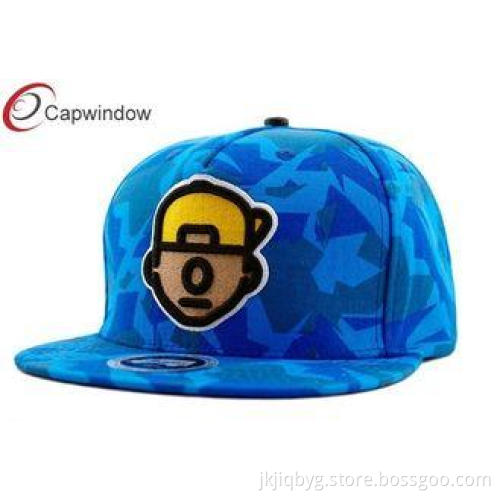 Blue Irregular Figure Pattern Printing Childrens Baseball C